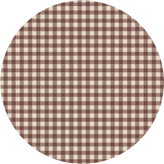 CINNAMON GINGHAM