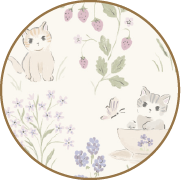 ブランケット＆スタイギフトセットMoons Garden Lavender