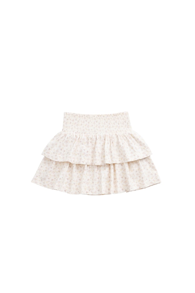フリルスカートAries Mauve/オーガニックコットン