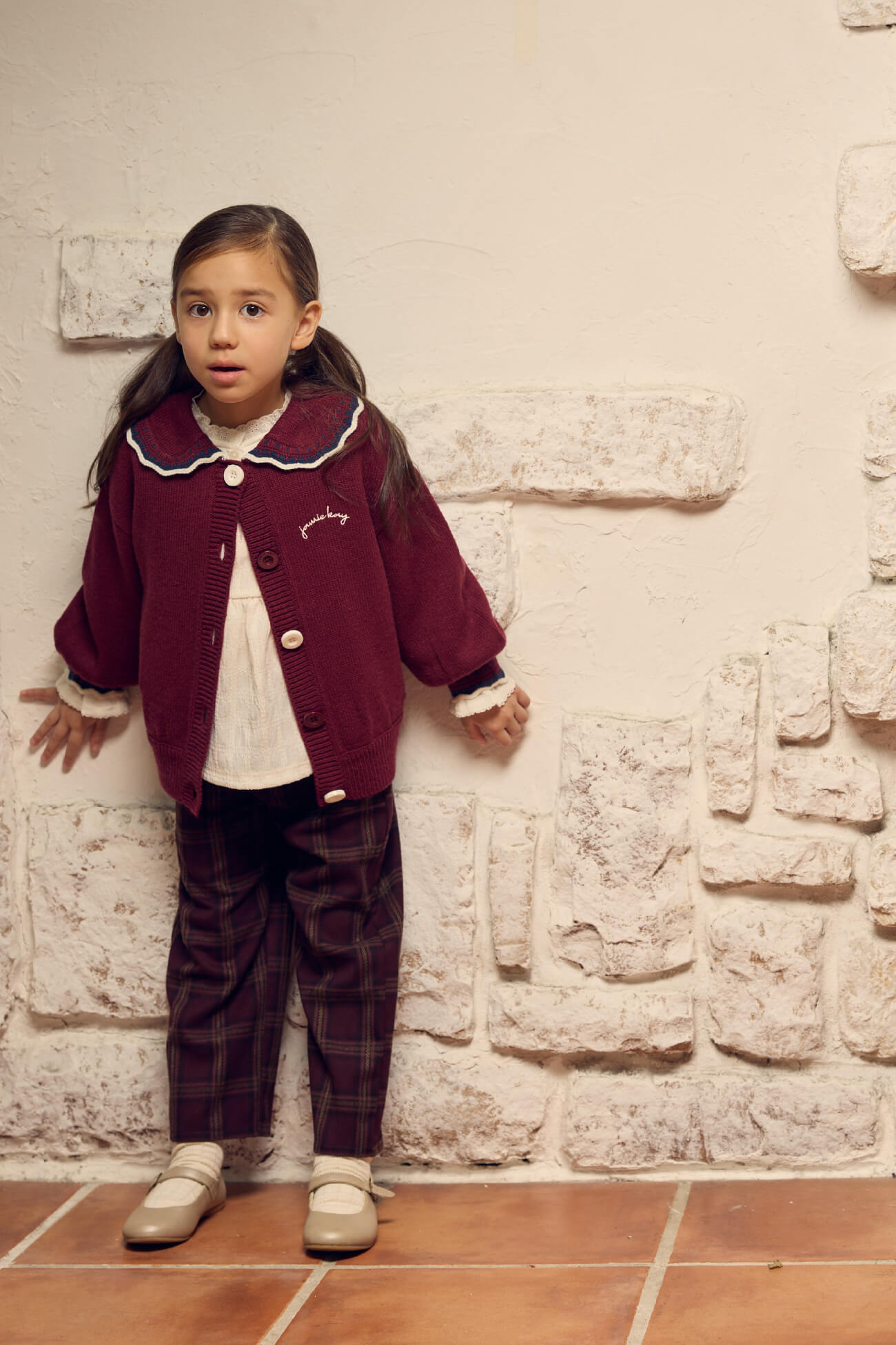 Cardigan / Pants着用イメージ