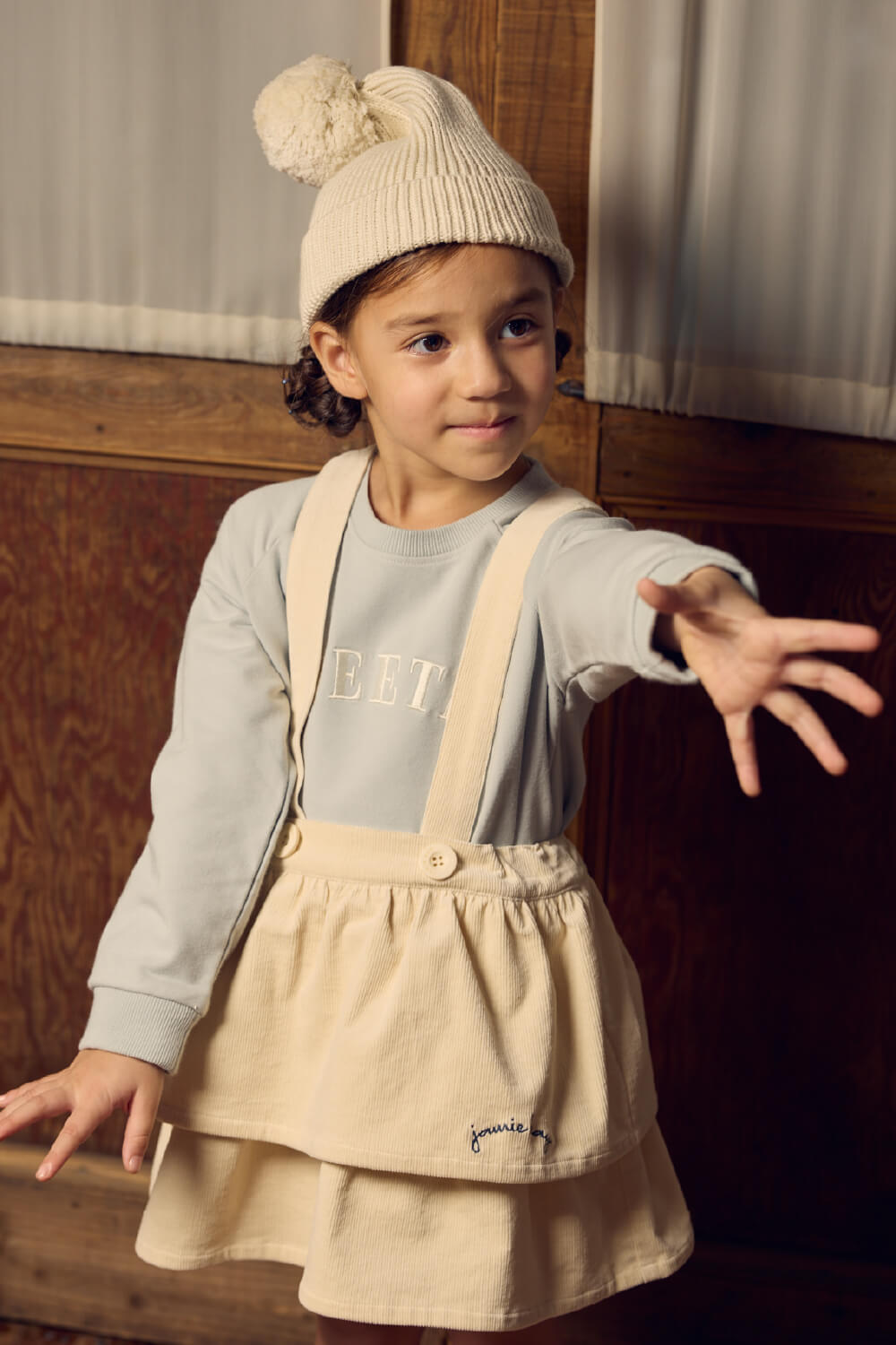 poncho 着用イメージ