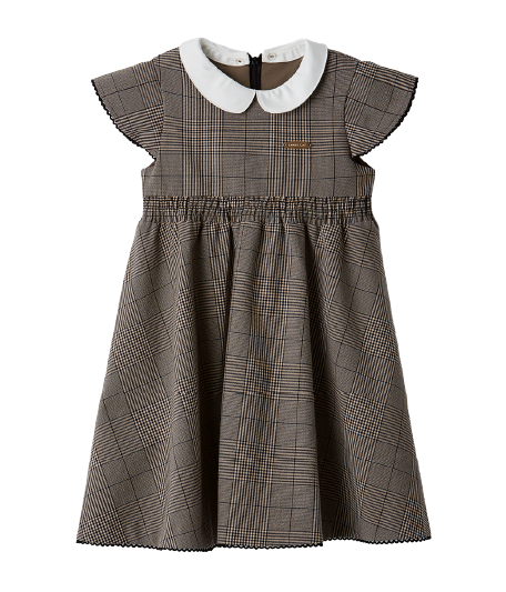 2wayチェックワンピース ボレロセット