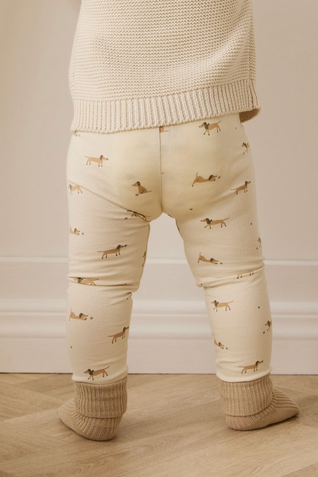 レギンス Play Ball Cassava / オーガニックコットン