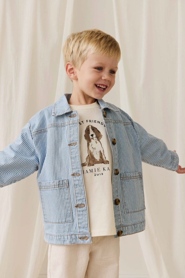 ヒッコリージャケット Holiday Stripe